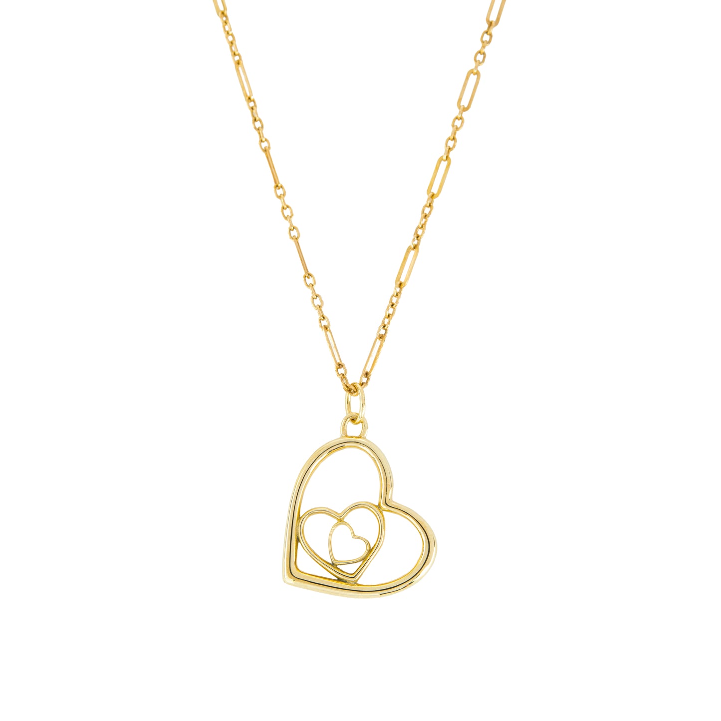 Unified Trio of Hearts Pendant