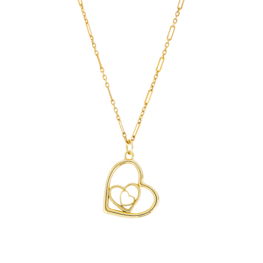 Unified Trio of Hearts Pendant