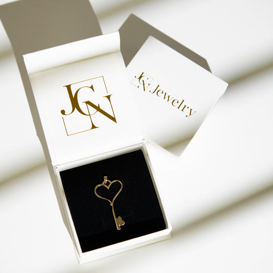 Royal Key Heart Pendant