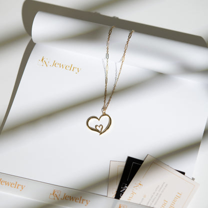 Nestled Heart Pendant