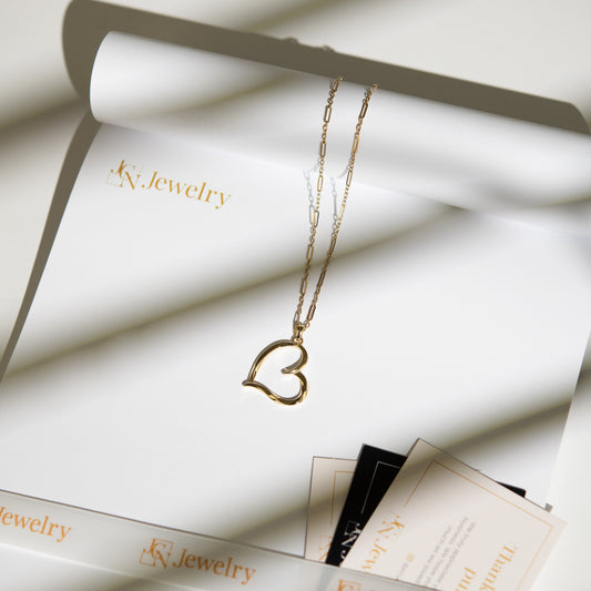 Twist of Love Heart Pendant