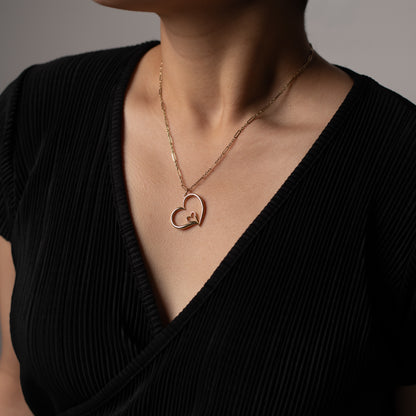 Nestled Heart Pendant