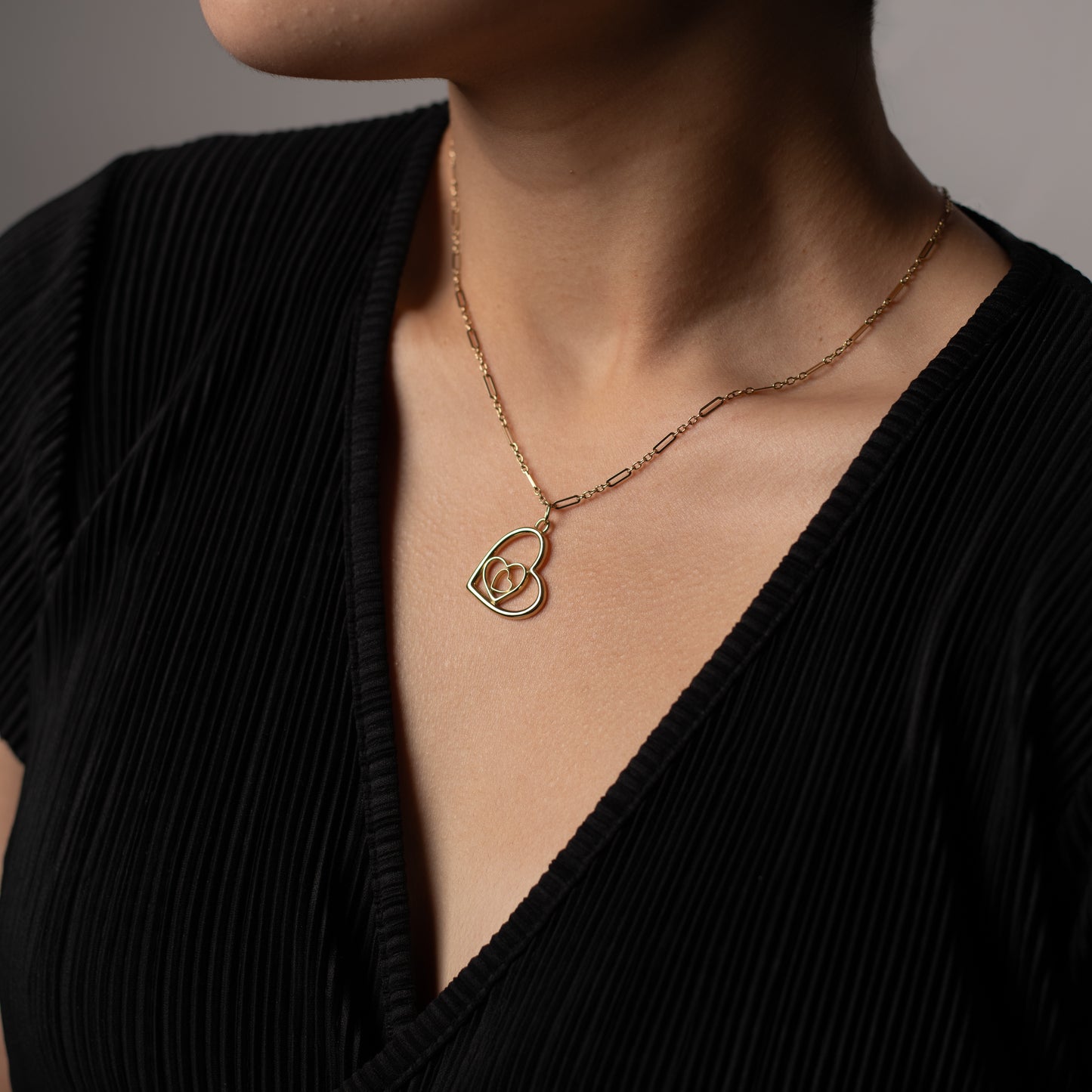 Unified Trio of Hearts Pendant