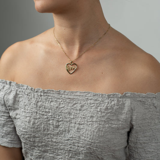 Classic Love Heart Pendant