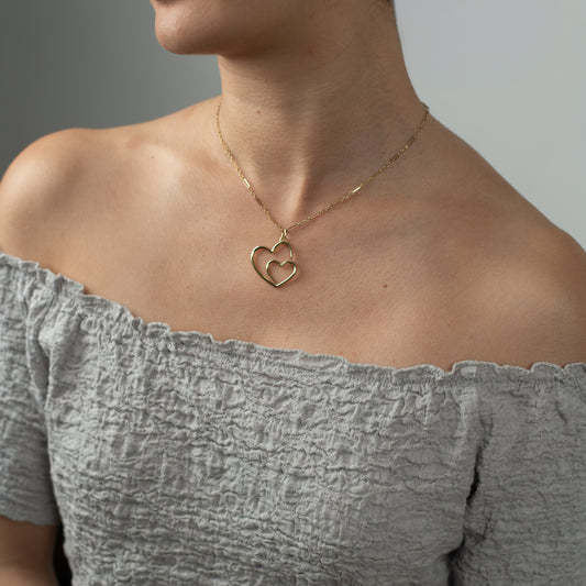 Connected Hearts Pendant